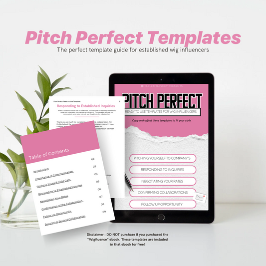 Pitch Perfect Templates